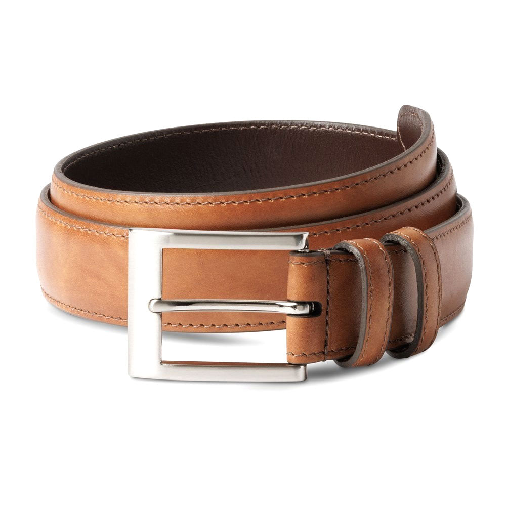 Allen Edmonds Wide Basic Dress Leather Belt Walnut (1021953)