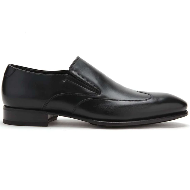 Caporicci 9921 Wingtip Loafers Black | MensDesignerShoe.com display picture 2