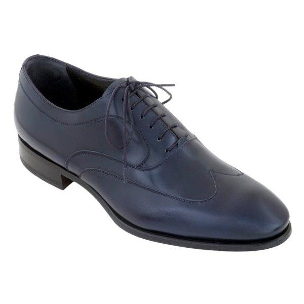 Caporicci 9919 Wingtip Oxfords Blue |MensDesignerShoe.com display picture 1