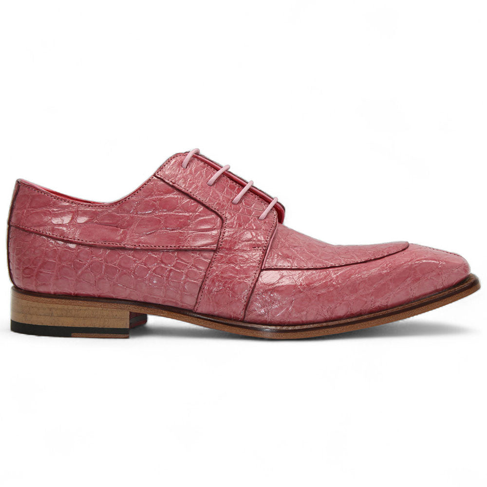 Fennix Charles Genuine Alligator Shoes Antique Pink