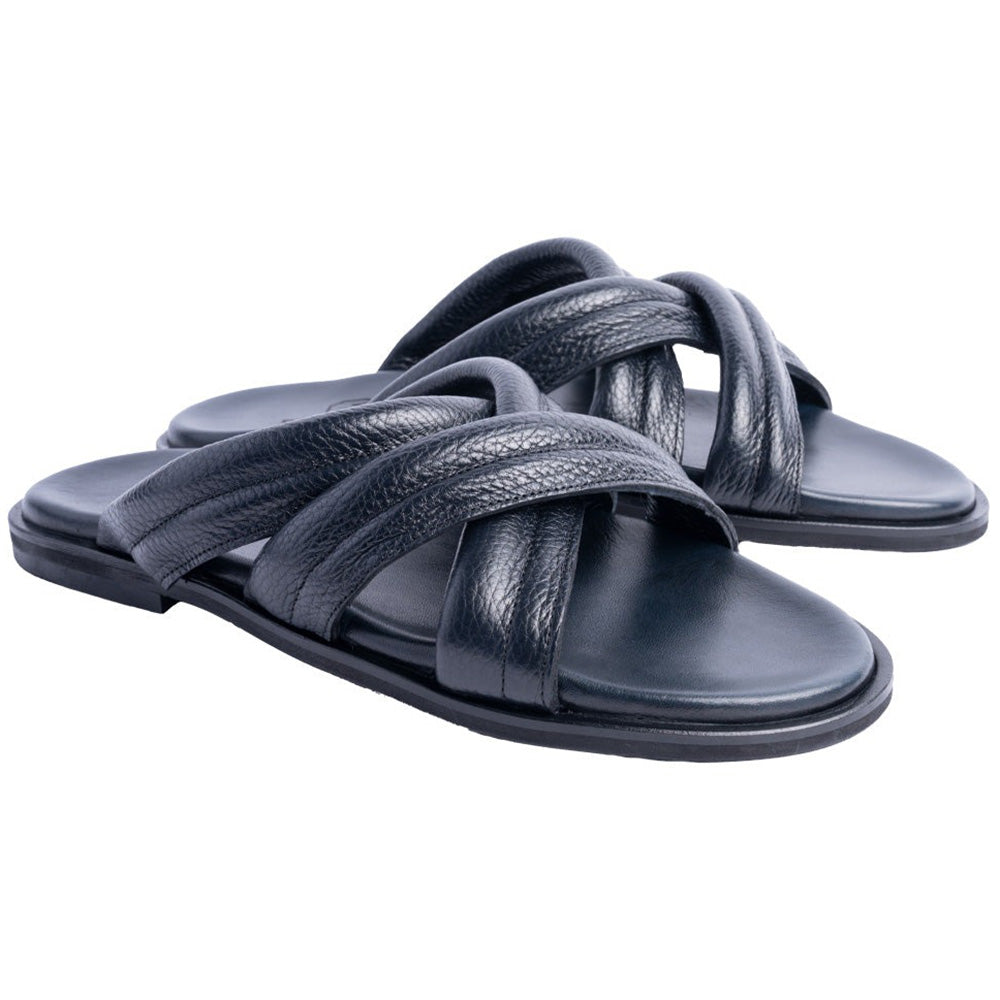 navy leather dress sandals Navy Blue Dress Sandals
