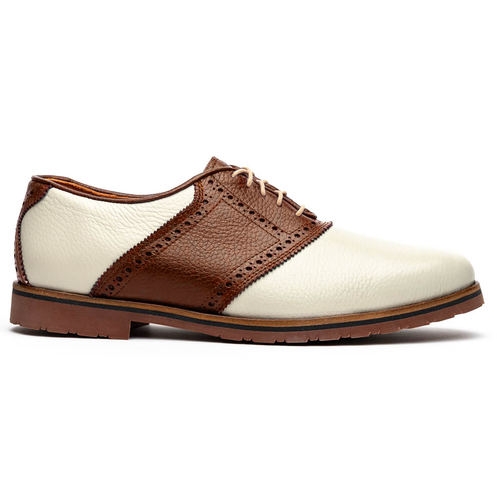TB Phelps David Oxford Saddle Shoes Ivory / Walnut