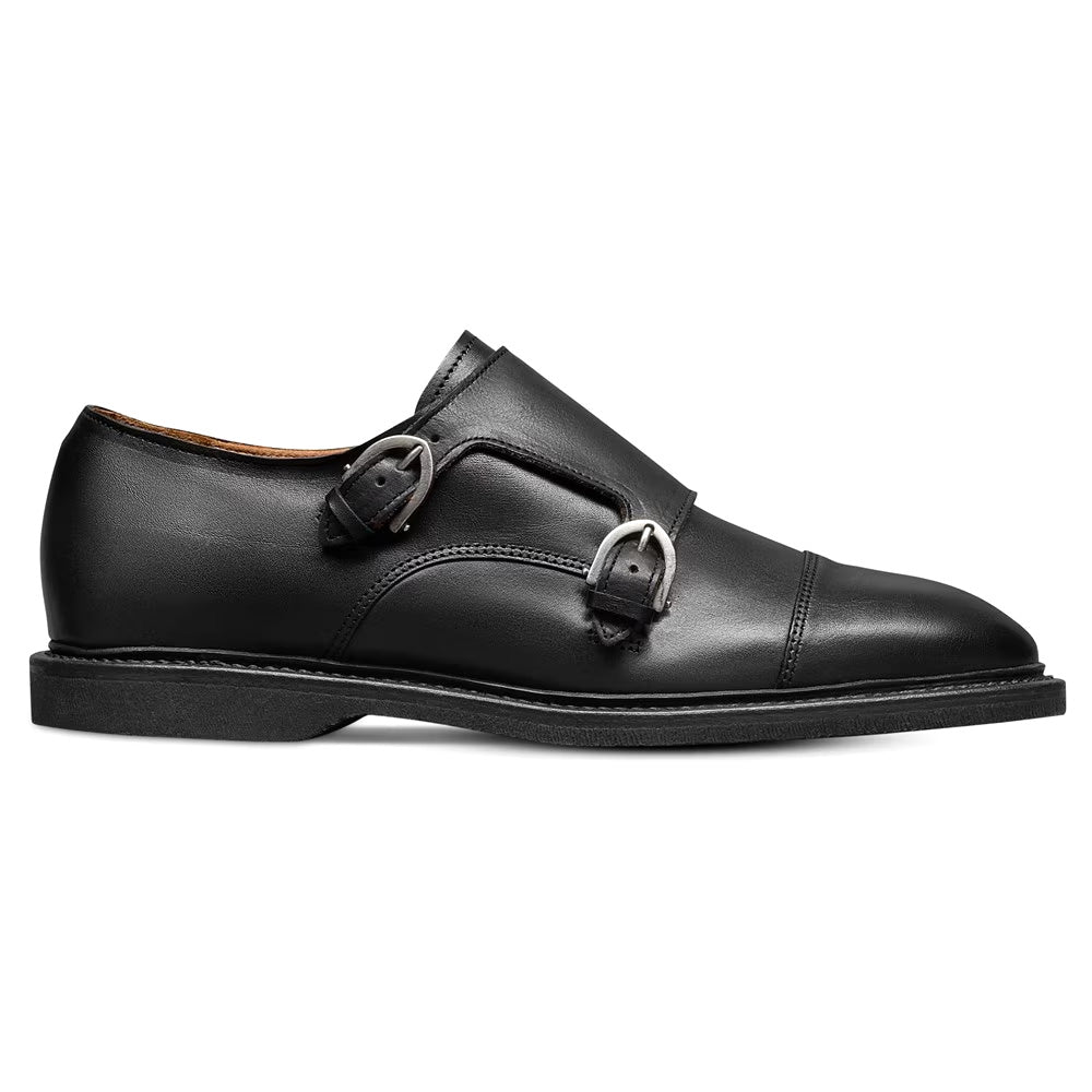 Allen Edmonds Kingston Verse Double Monk Strap Dress Shoe Black (8866)