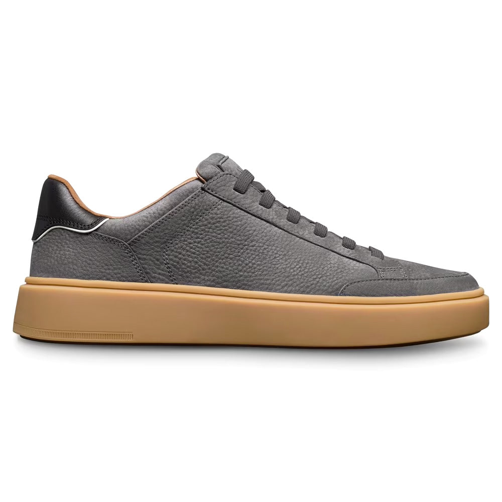 Allen Edmonds Oliver Suede Slip-on Stretch-lace Sneaker Piombo