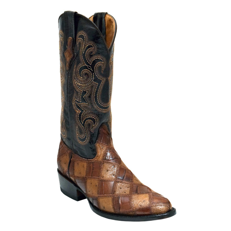 Ferrini Patchwork Luxury Leather Loafers
