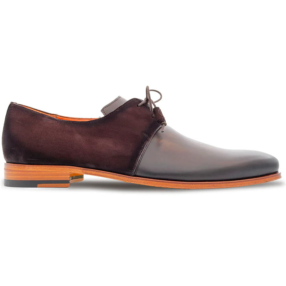 Mezlan Luce Lace-Up Derby Chocolate (