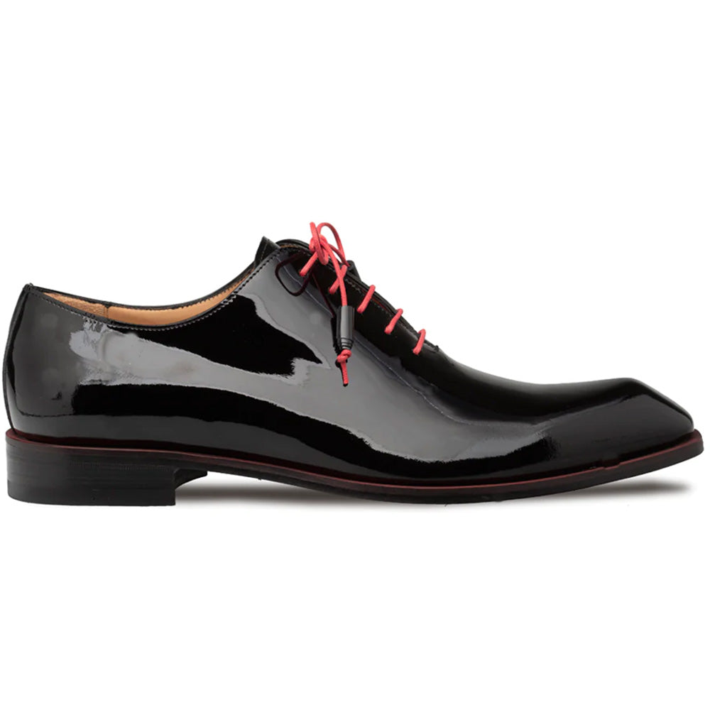Mezlan Dietro 2 Asymmetrical Patent Oxfords Black (21188  display picture 1