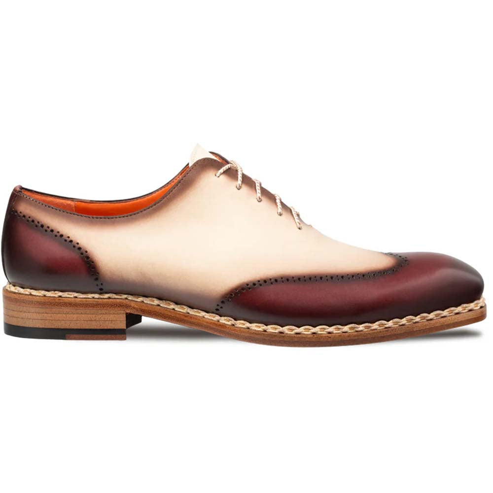 Mezlan Lightweight Oxford Camel / Bone (21592)