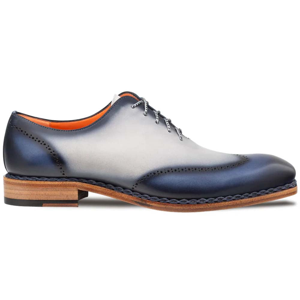 Mezlan Oxford shoes two tones Mezlan Barbaro Two-Tone Oxford Olive/Mocha - Sherman  main image 3