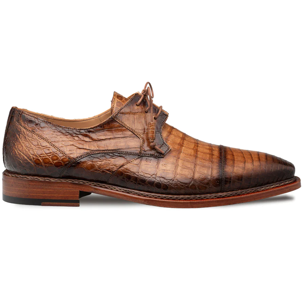 PADRONE キャメル 43 新品 DERBY PLAIN TOE SHOES Junior, Cap-Toe