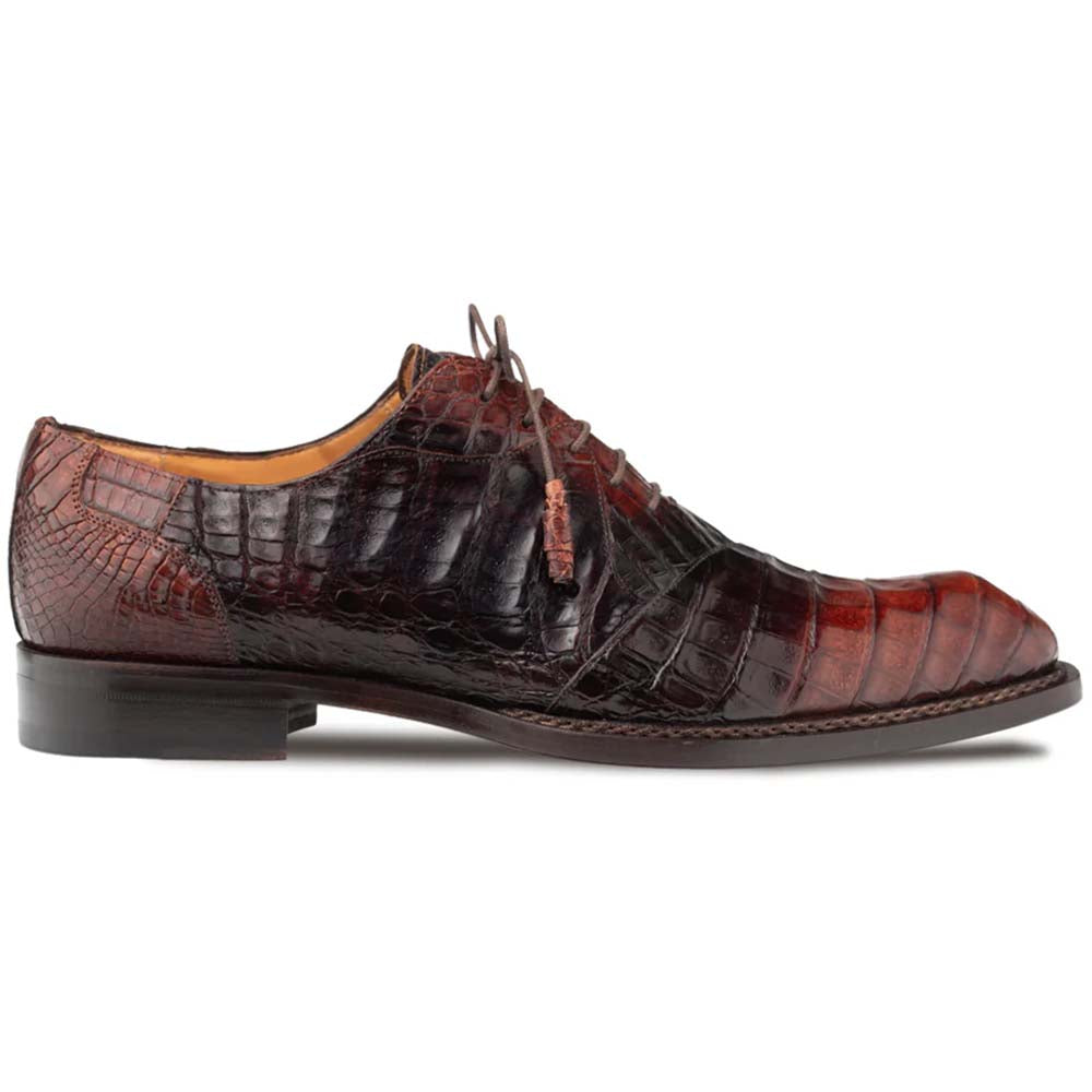 Mezlan Pueblo Crocodile Oxford Sport / Chocolate (50115-F