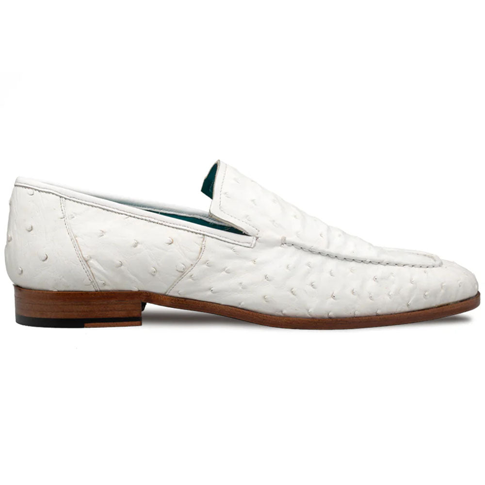 Mezlan Menor Ostrich Slip On White (50120-S  display picture 3