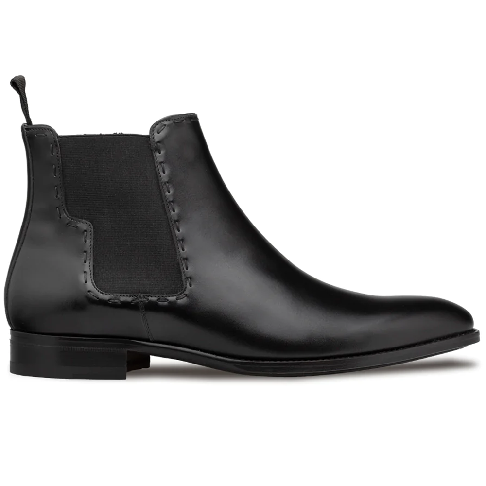 Mezlan Patina Chelsea Boot Black