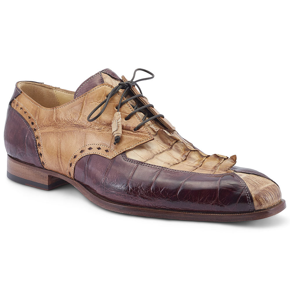 その他 TOBER MORY 23 Mauri 3237 Groove Alligator / Hornback Tail Shoes Bone / T. Moro