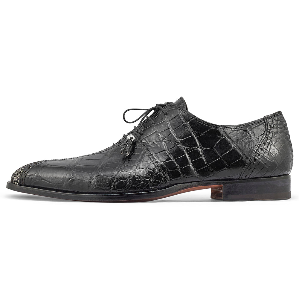Mauri Two Face 4975/2 Body Alligator & Matahari Fabric Shoes  display picture 3