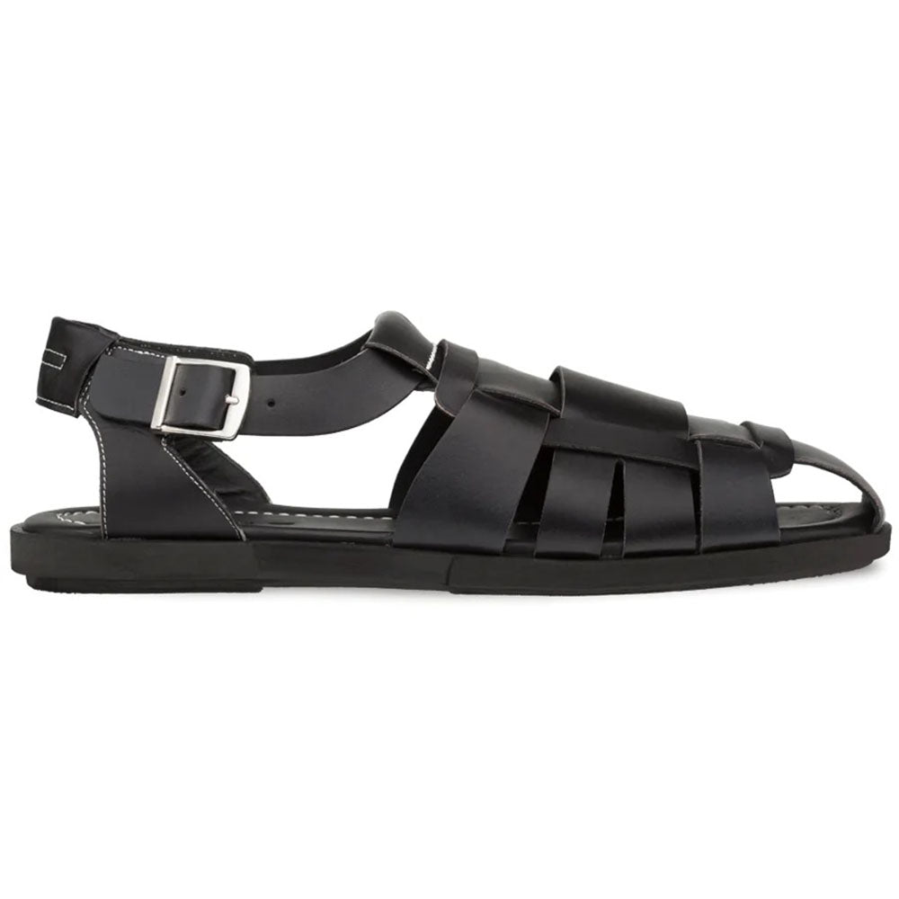 Mezlan Fisherman Sandals Black