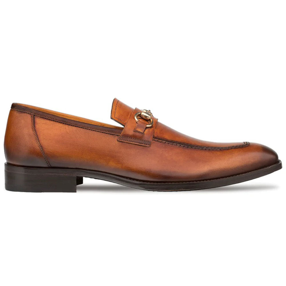 Mezlan Ornament Loafers Cognac