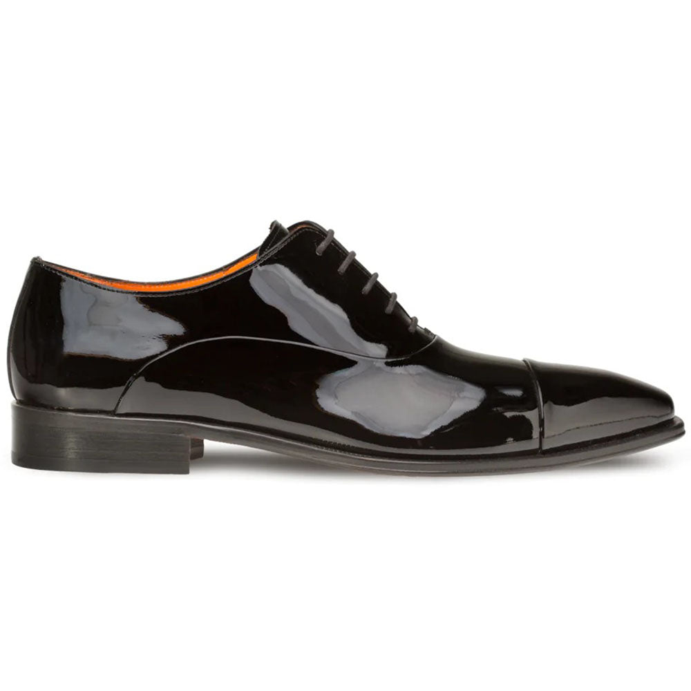 Mezlan Patent Leather Formal Oxfords Black