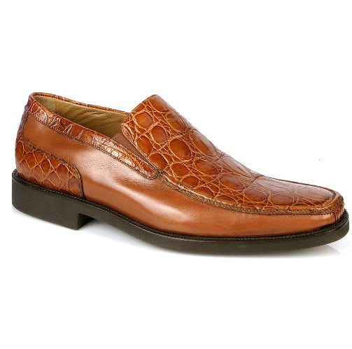 Michael Toschi Dollinger Cognac Croco | MensDesignerShoe.com display picture 2