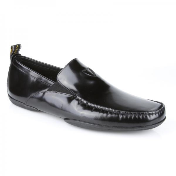 Michael Toschi Onda S Driving Shoes Black | MensDesignerShoe.com