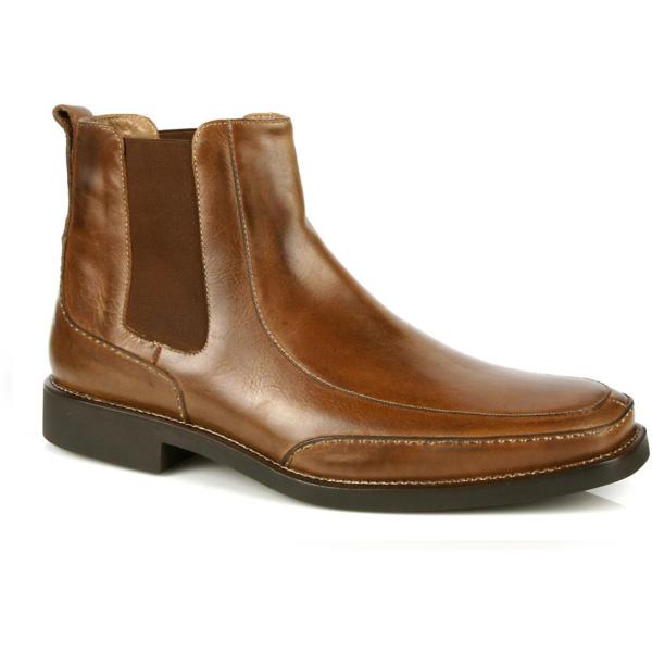 Michael Toschi Frisco Side Gore Boots Brown Distressed