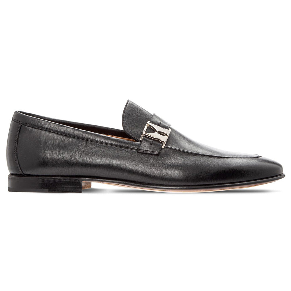 Moreschi Cadice Slip-on Penny Loafers Black