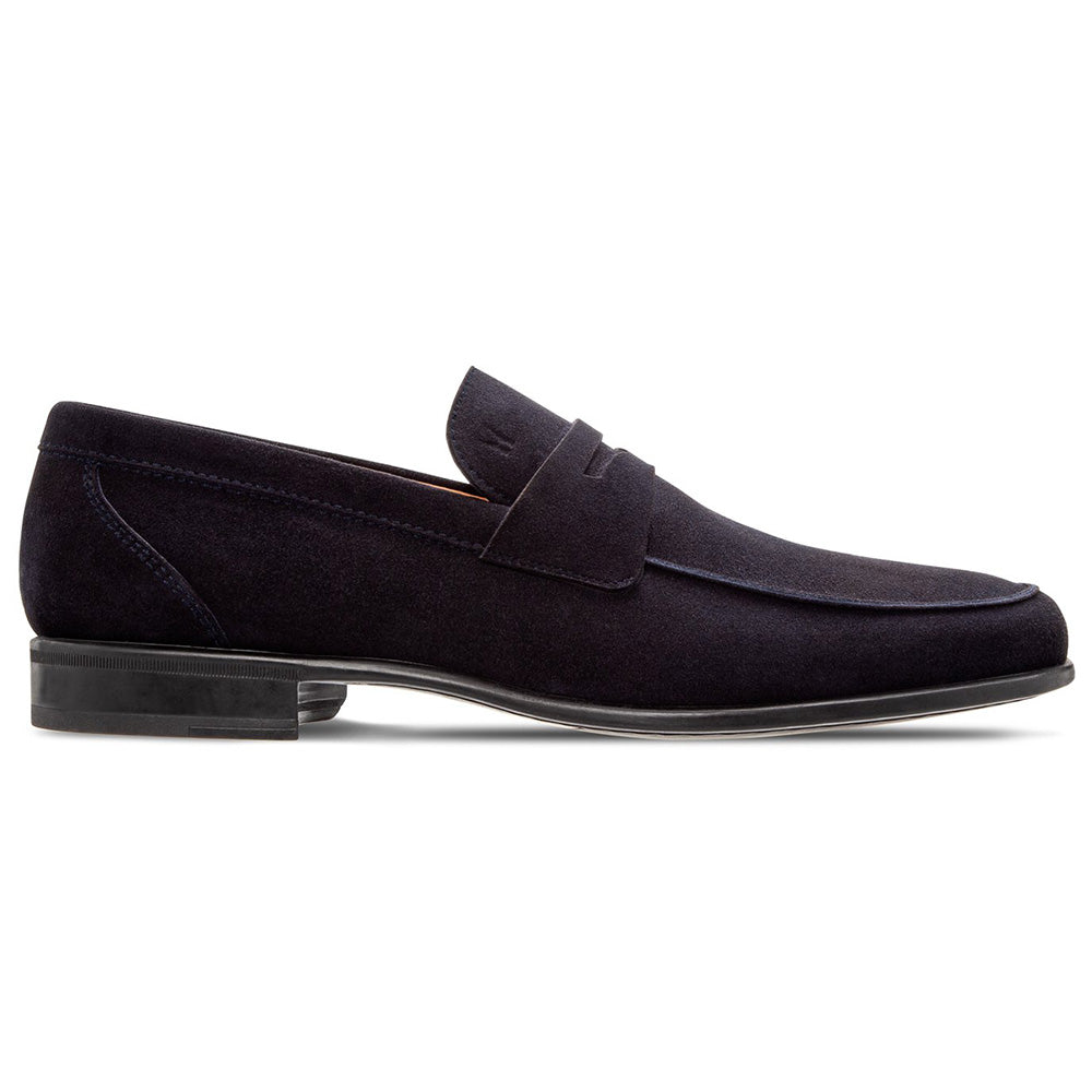 Moreschi Colonia Slip-on Penny Loafers Dark Blue