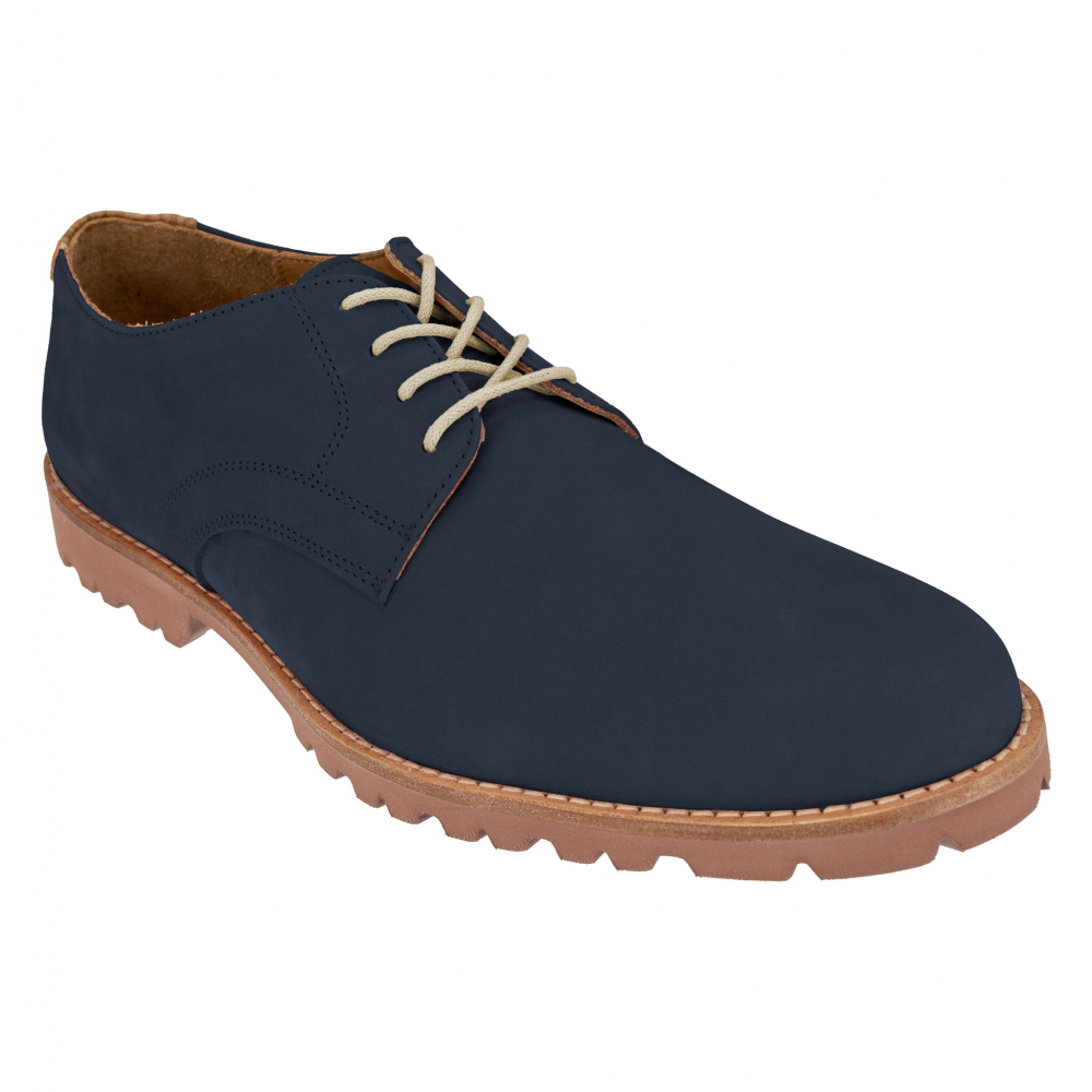 TB Phelps - Navy Suede TB Phelps Scottsdale Slip On Shoes Navy | MensDesignerShoe.com main image 4