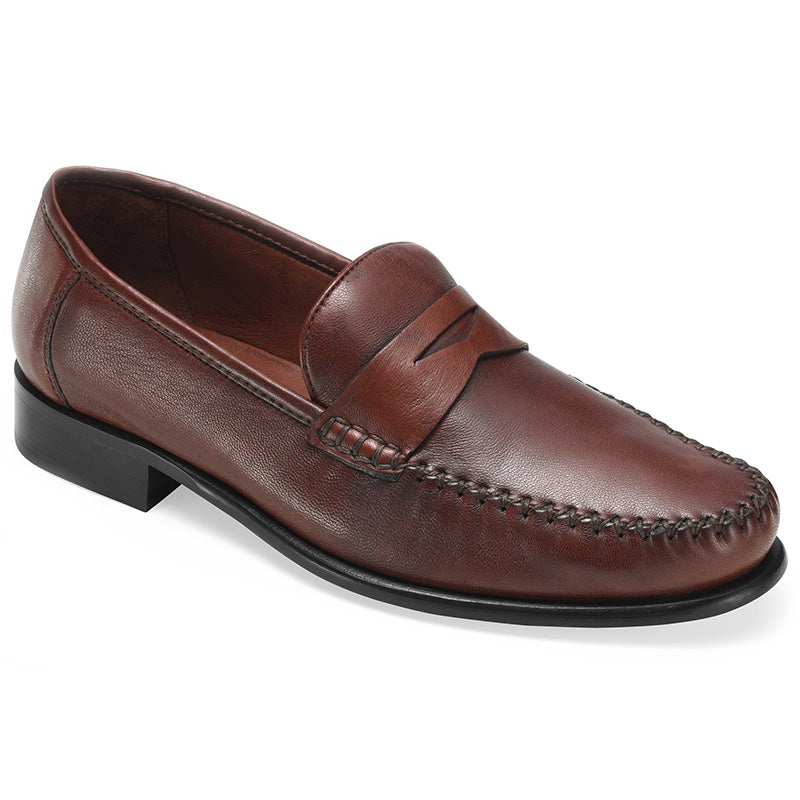 Robert Zur Etro Penny Loafer Dark Luggage | MensDesignerShoe.com display picture 1