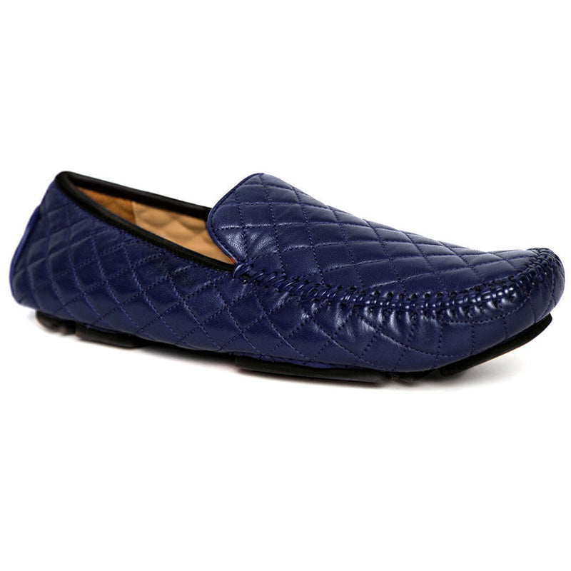 Robert Zur Quinn Slip-on Shoes Black Robert Zur Quinn Mens Black Leather Loafers & Slip Ons  main image 2