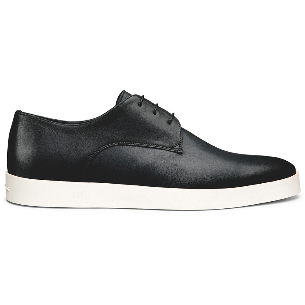 Santoni DILATE-CLBG45 Dress Sneaker Black | MensDesignerShoe.com