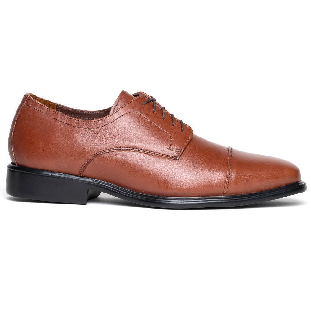 saddle brown dress shoes EXEC, STRAPPED (IN SADDLE BROWN) main image 1