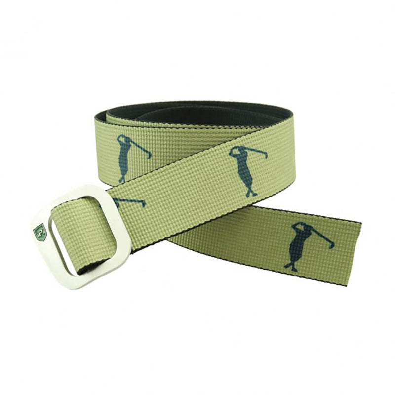 TB Phelps Brunswick Aluminum Slide Belt Golfer