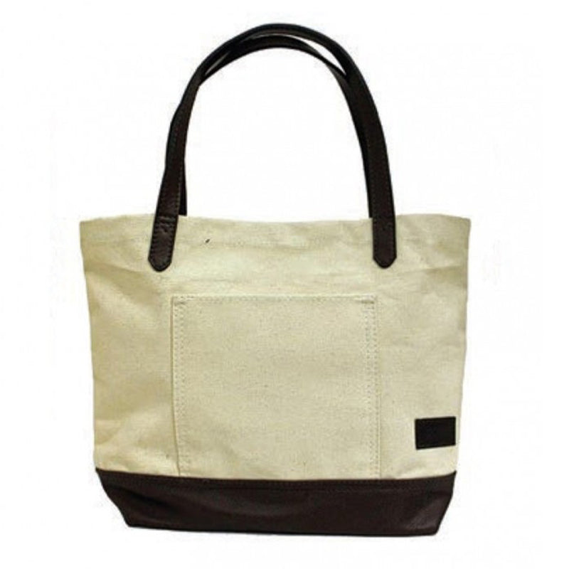 TB Phelps Guilford Waxed Canvas Tote Bag Khaki
