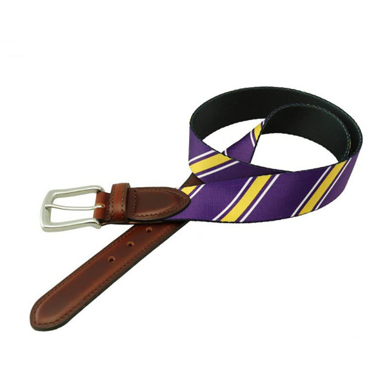 TB Phelps Hampton Web Tab Belt Repp Stripe 408GDPU