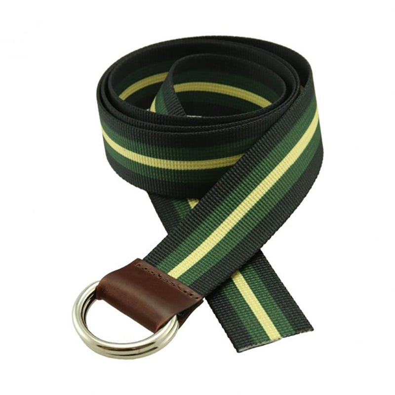 TB Phelps Largo D-Ring Web Belt Regimental
