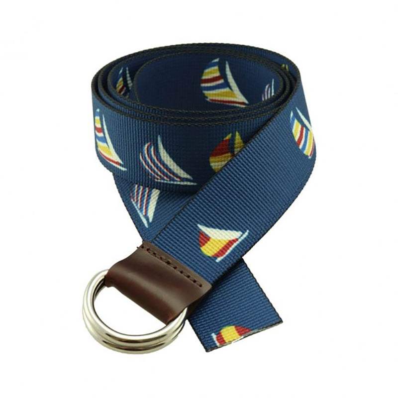 TB Phelps Largo D-Ring Web Belt Spinnaker