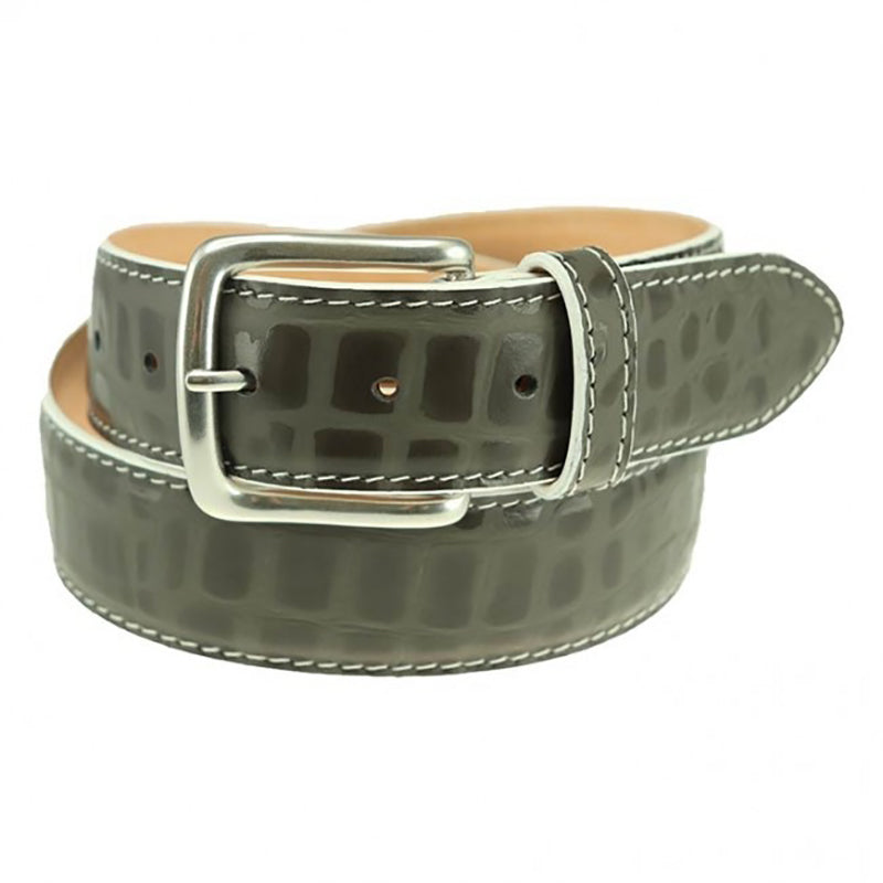 TB Phelps Travis Moc Croc Belt Greyhound