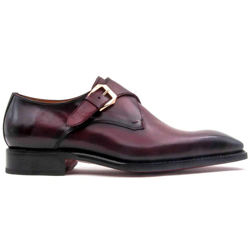 Ugo Vasare Edward Sr Shoes Burgundy | MensDesignerShoe.com display picture 1