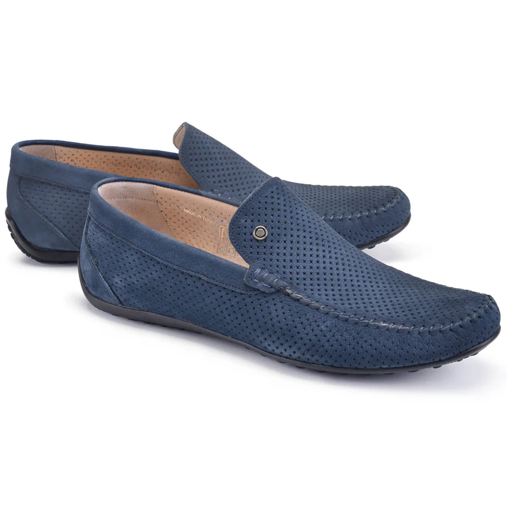 Corrente P00026-2301 Perforated Driving Shoe Navy Image