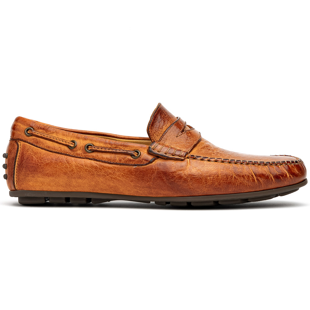 Calzoleria Toscana 2515 Driving Loafers Brick Image