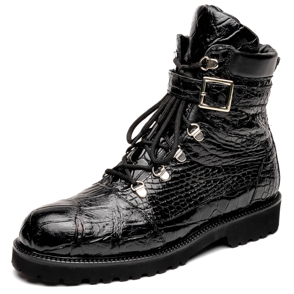 Mauri 3200 Crocodile Boots Black (Special Order) Image