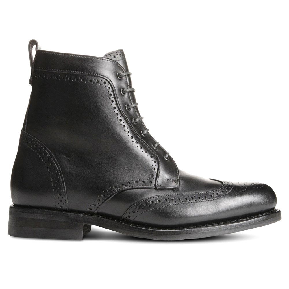 Allen Edmonds Dalton Wingtip Dress Boot Black (1115) Image
