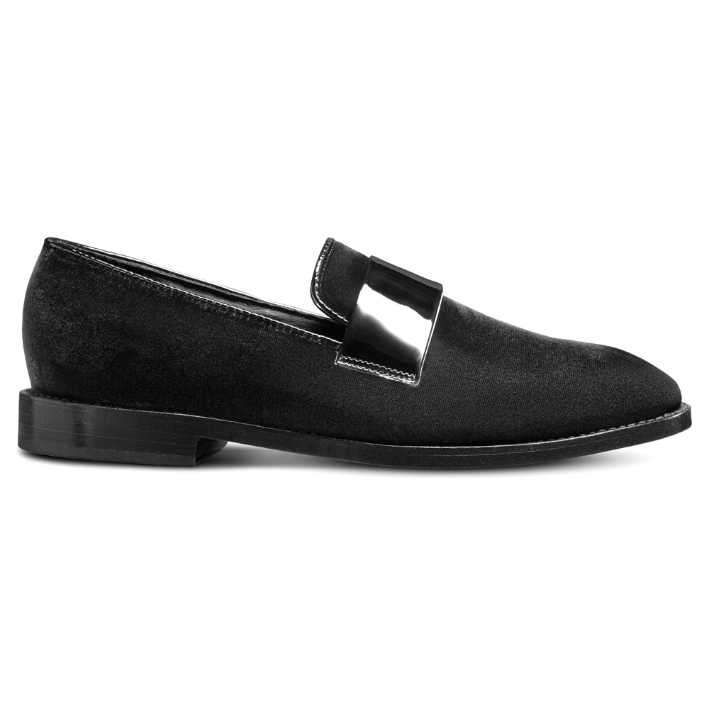 Allen Edmonds Holiday James Velvet & Patent Leather Dress Loafer Black (7327) Image