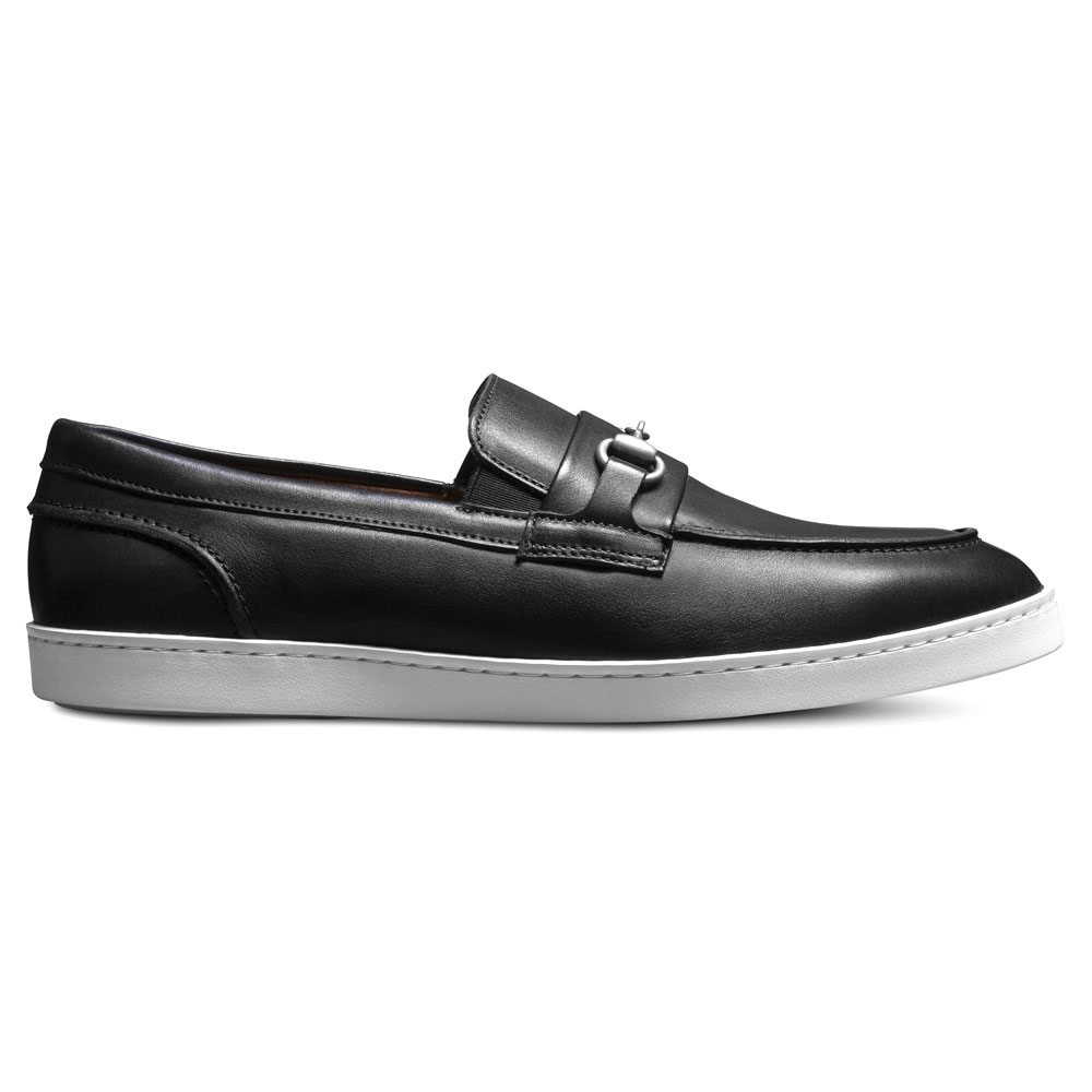 Allen Edmonds Randolph Leather Bit Slip-on Sneaker Black (6528) Image