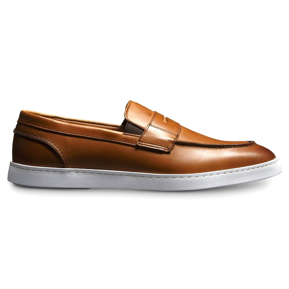 Allen Edmonds Randolph Leather Slip-on Sneaker Walnut (6200) Image