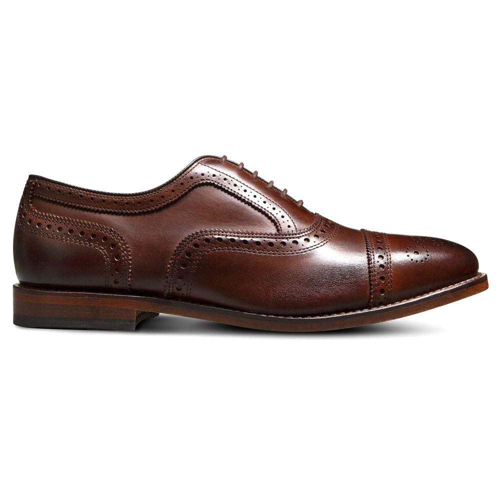 Allen Edmonds Strand Leather Cap-toe Oxford Dress Shoe Mahogany (4630) Image