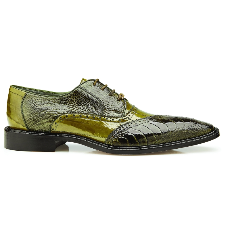 Belvedere Nino Eel \u0026 Ostrich Shoes 