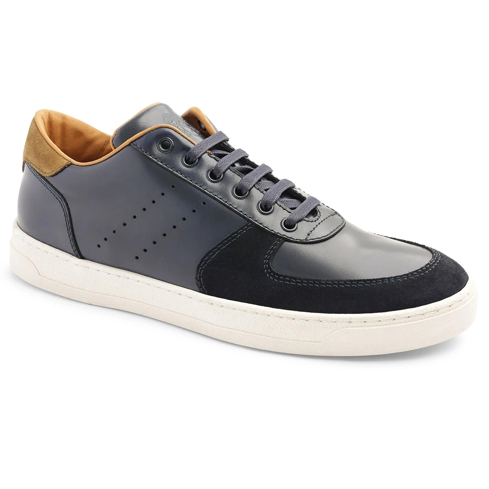 Bruno Magli Ducca Lace-up Oxford Sneakers Navy Image