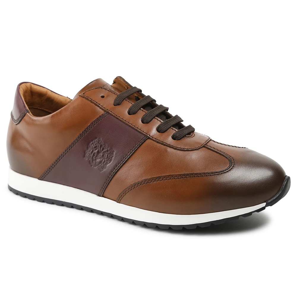 Bruno Magli Elliot Jogger Lace-up Sneakers Cognac Image